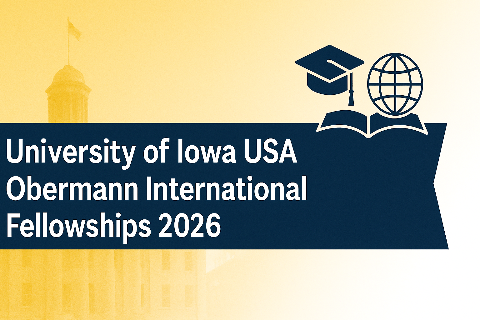 University of Iowa USA Obermann International Fellowships 2026