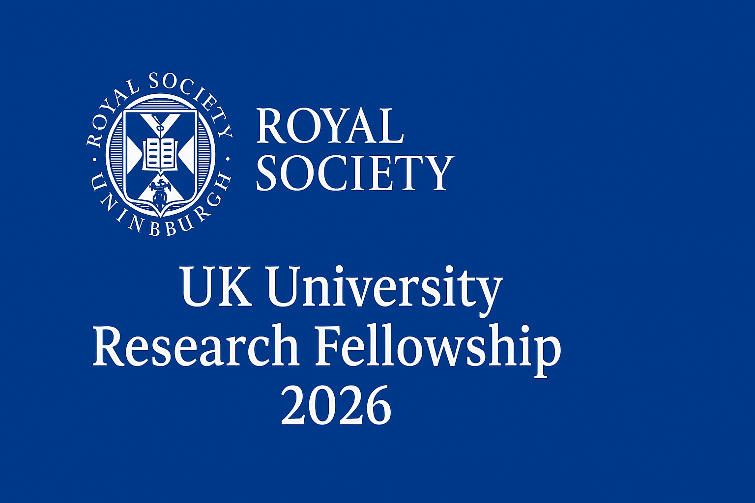 Royal Society UK University Research Fellowship 2026