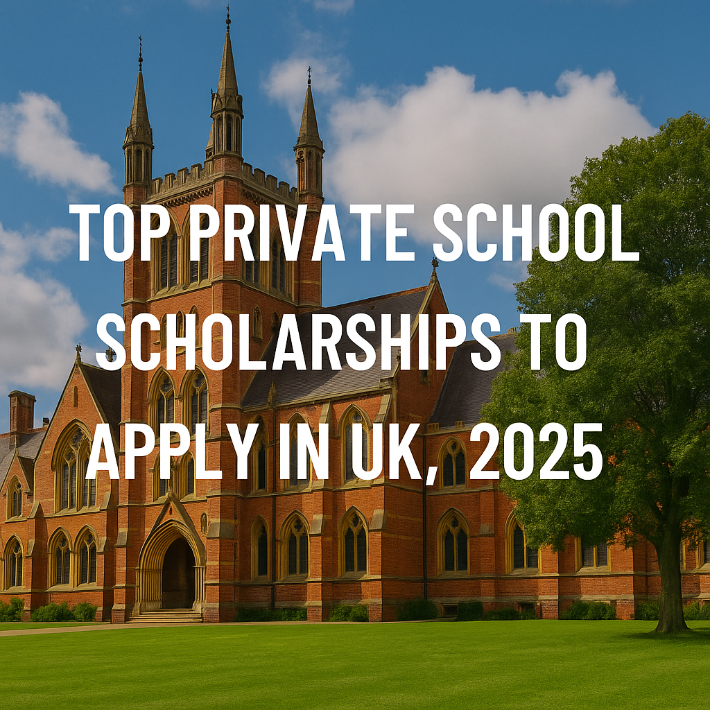 Top Private Scholarships in the UK to Apply for, 2025